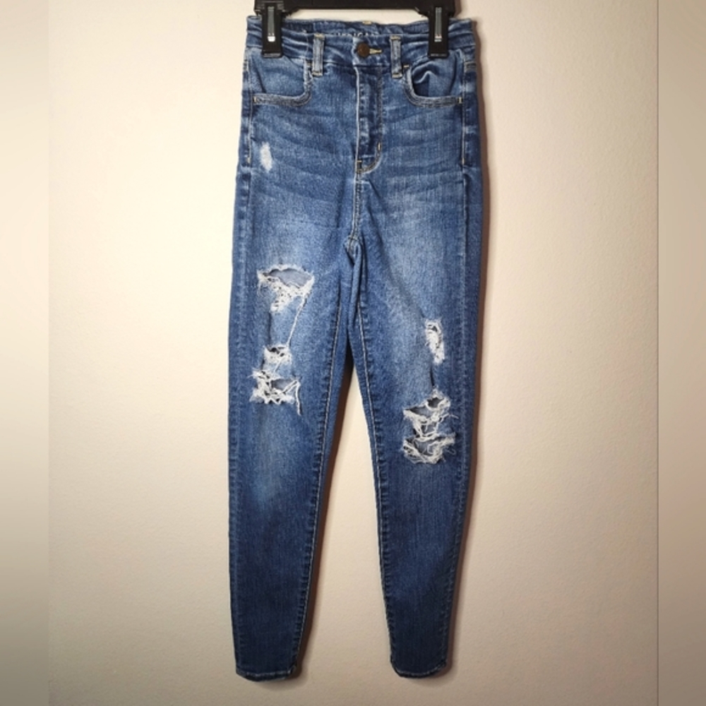 American‎ Eagle Ne(x)t Level Stretch Curvy Super Hi-Rise Jegging, Women's 00
